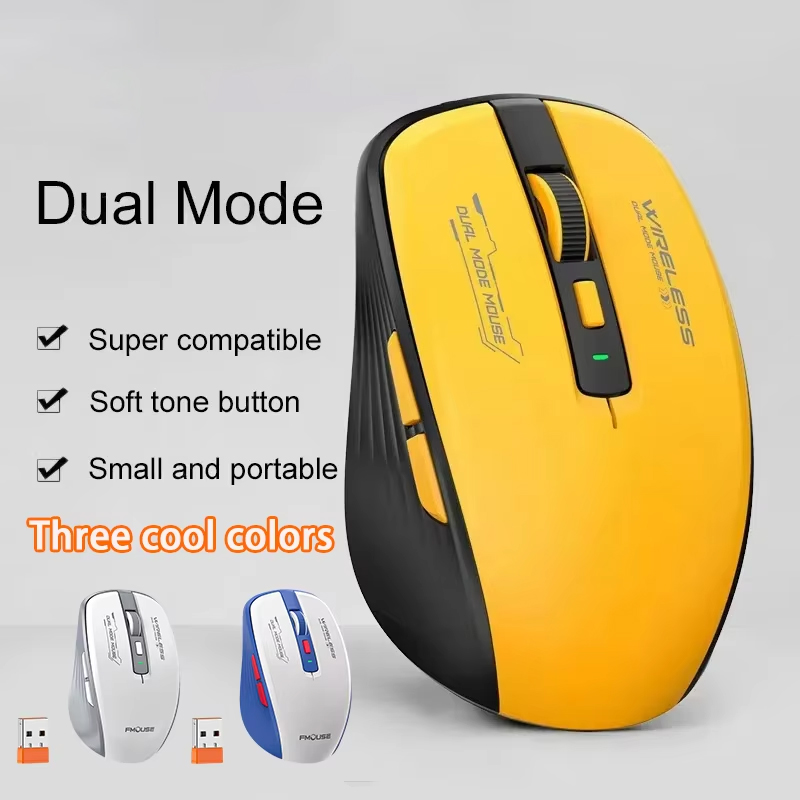 Laptop Mouse - M303L Bluetooth Wireless Mouse 2,4G Dual