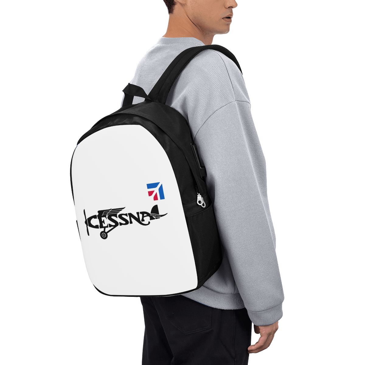 Laptop Bag - Cessna Logo Rucksack, Reisetasche für Notebooks,