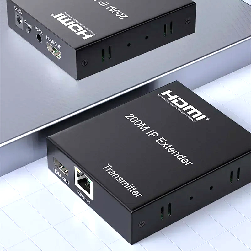 Hdmi Cable - 150m HDMI IP-Extender 200M HDMI Ethernet-Kabel-Extender