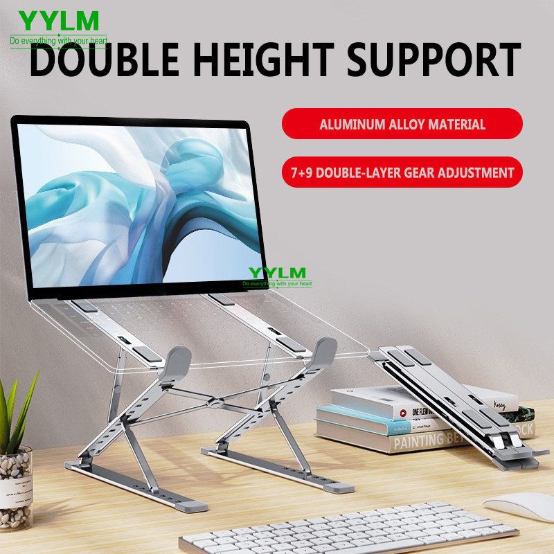 Laptop Cooling Pad - YYLM N8 Laptop-Ständer aus Aluminium für