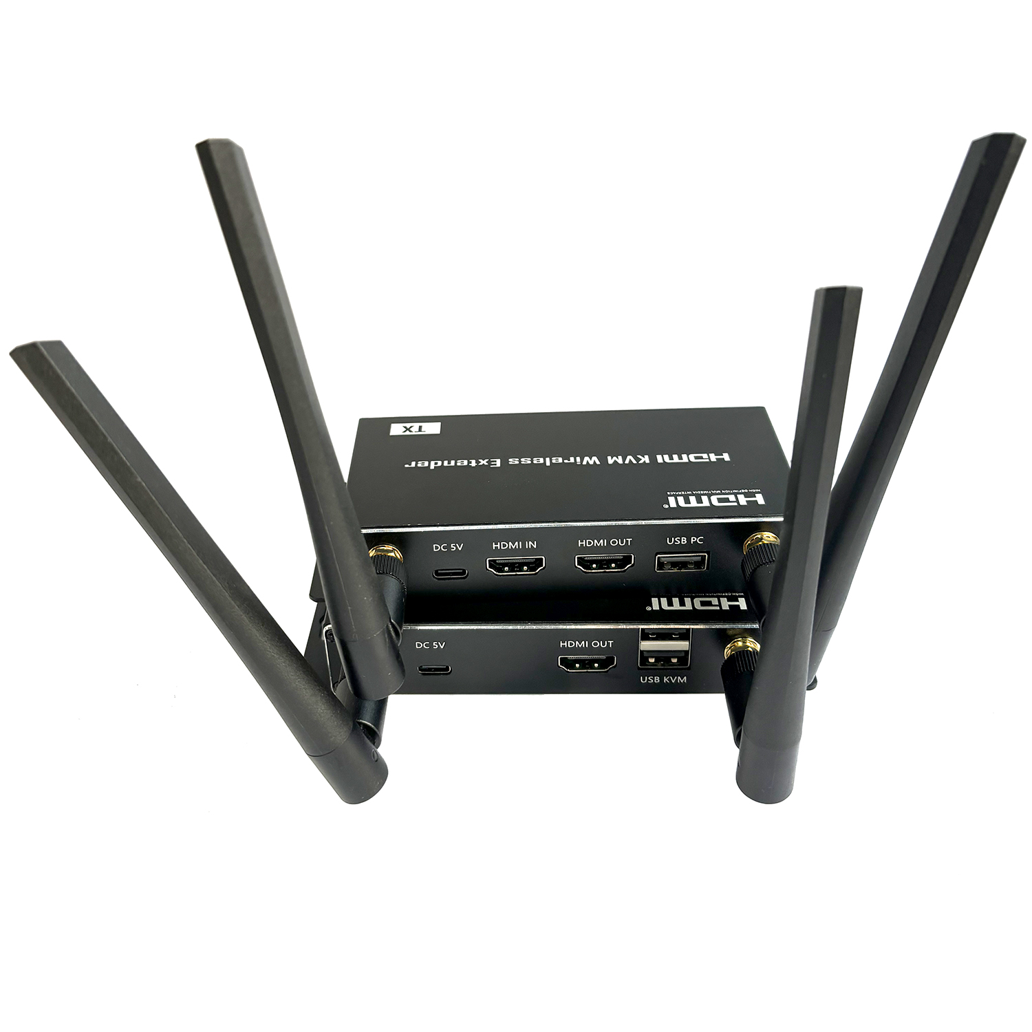 Laptop Mouse - Drahtloser KVM-Extender, HDMI-Videosender und -Empfänger, 1080p,