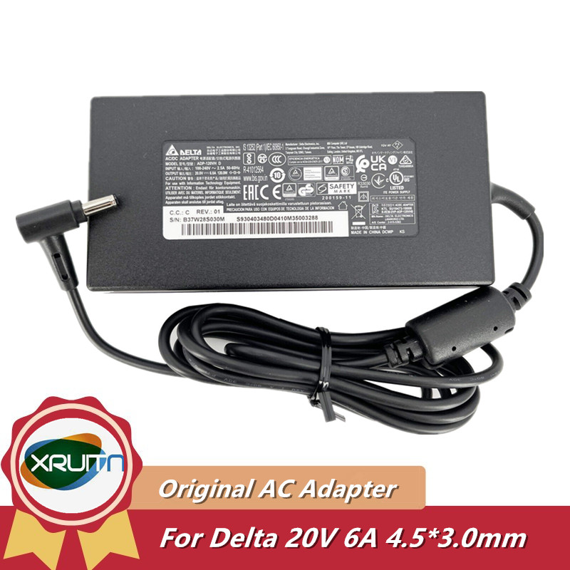 Laptop Charger - Original Delta ADP-120VH D 20V 6A