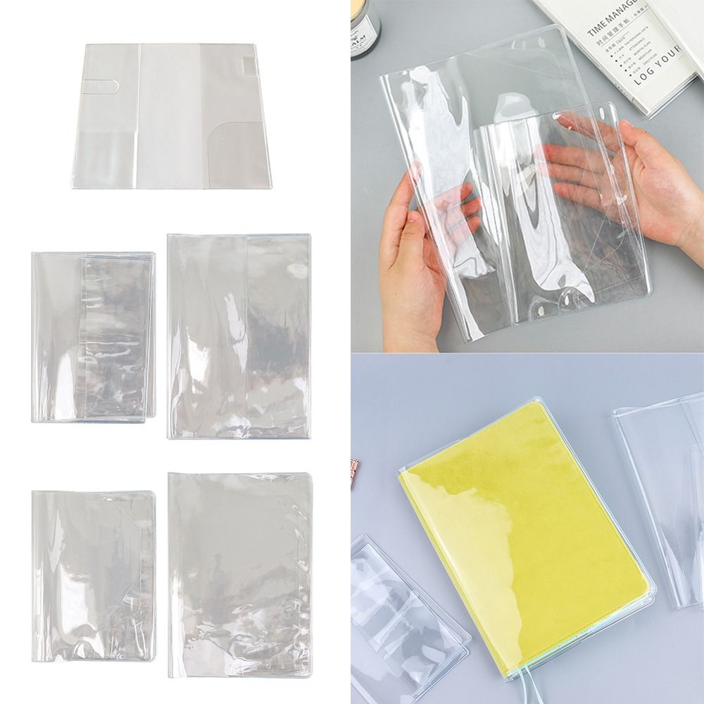 Laptop Sleeve - Strapazierfähige A5/A6 Notizbuch-Schutzhülle Transparente Wasserdichte Scrapbooking-Abdeckung