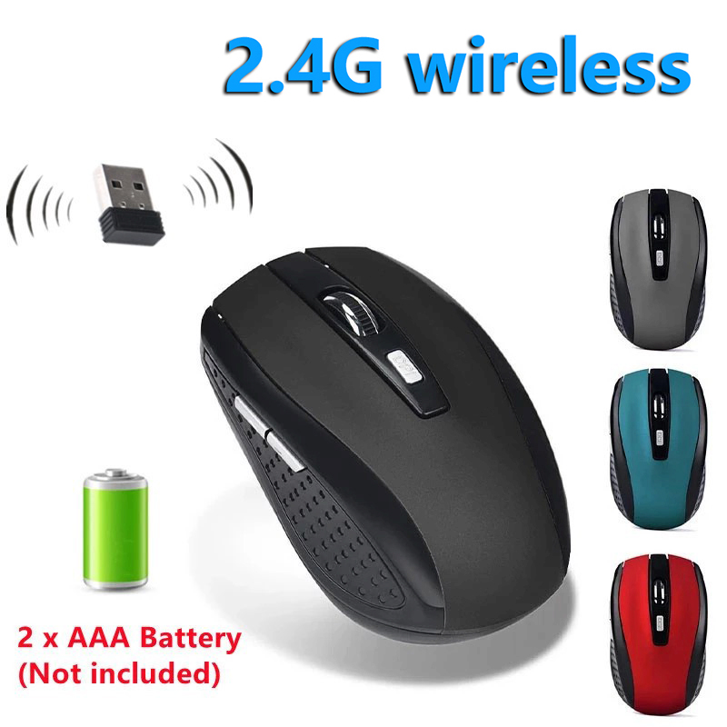 Laptop Mouse - 2,4G Drahtlose Maus Tragbare Ergonomie Maus