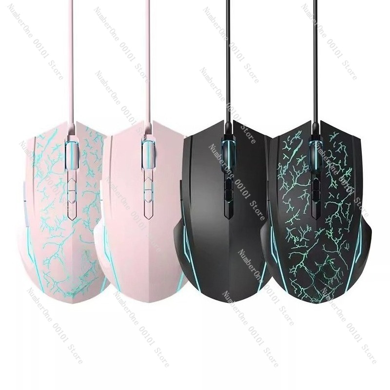 Laptop Mouse - Kabelgebundene Gaming-Maus für Laptops und Desktop-Computer,