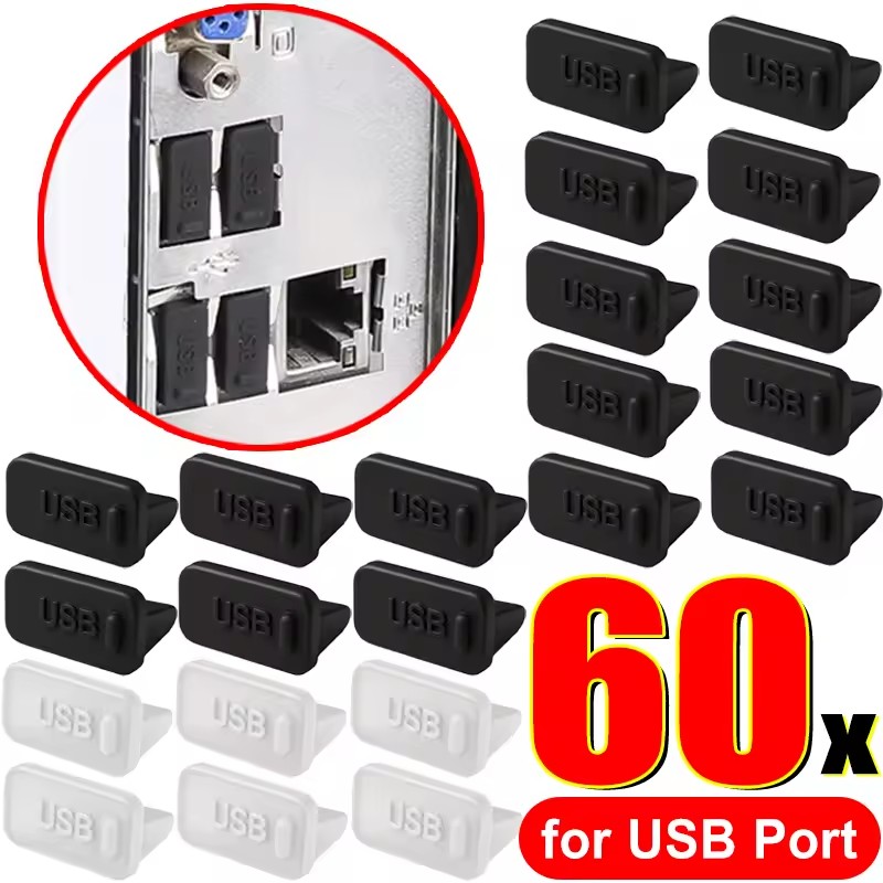 Usb Hub - Staubschutz für USB-A Ladeanschluss Abdeckkappe Universeller