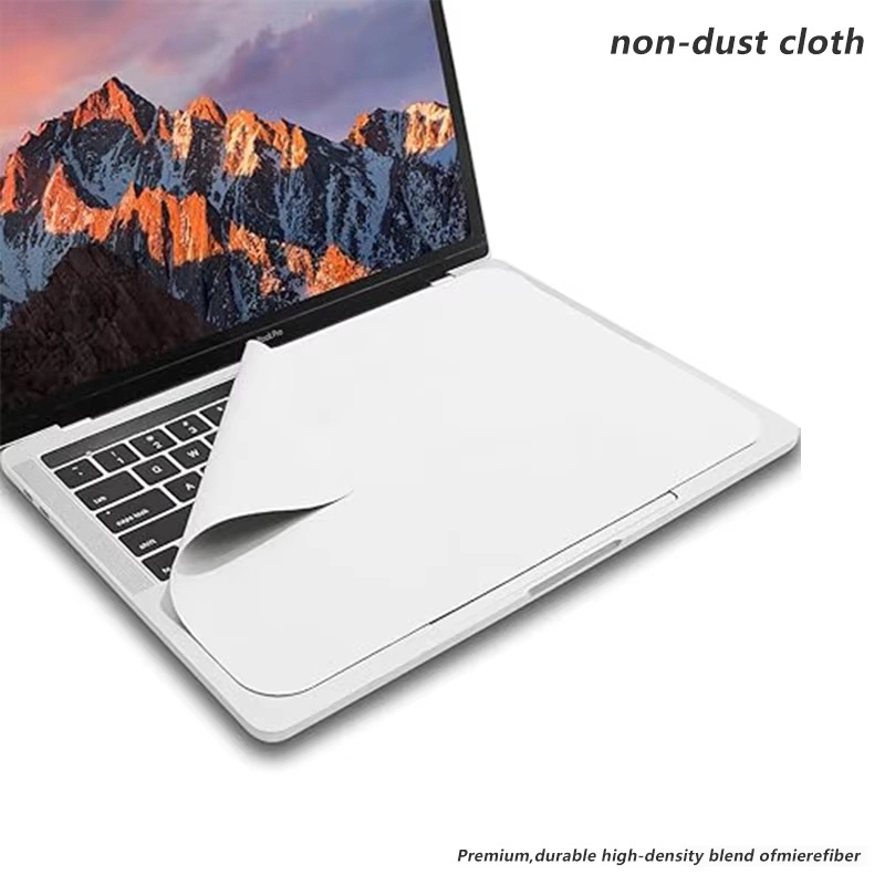 Keyboard Cover - Bildschirmreinigungstuch, Tastaturschutz, staubdichtes Mikrofaser-Reinigungstuch für MacBook
