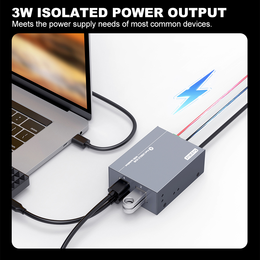 Sipolar Stock AT-4A20M3 Metall – Usb Hub Bewertung und Preis