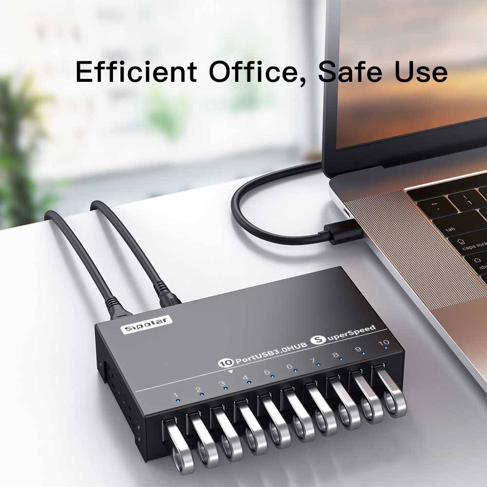 A103 Sipolar 10-Port USB-Hub m – Usb Hub Bewertung und Preis