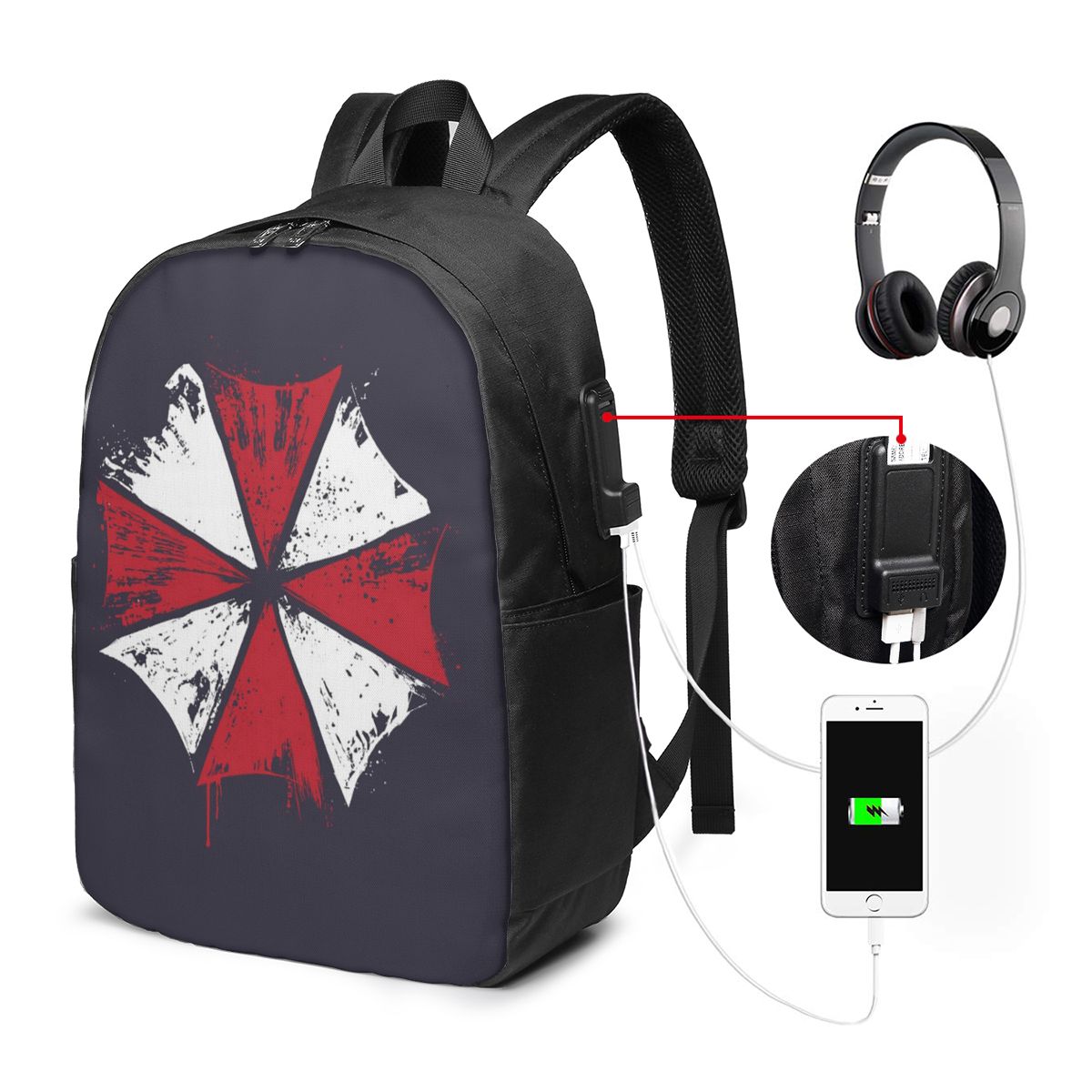 Movie Game Corporation Umbrell – Laptop Bag Bewertung und Preis