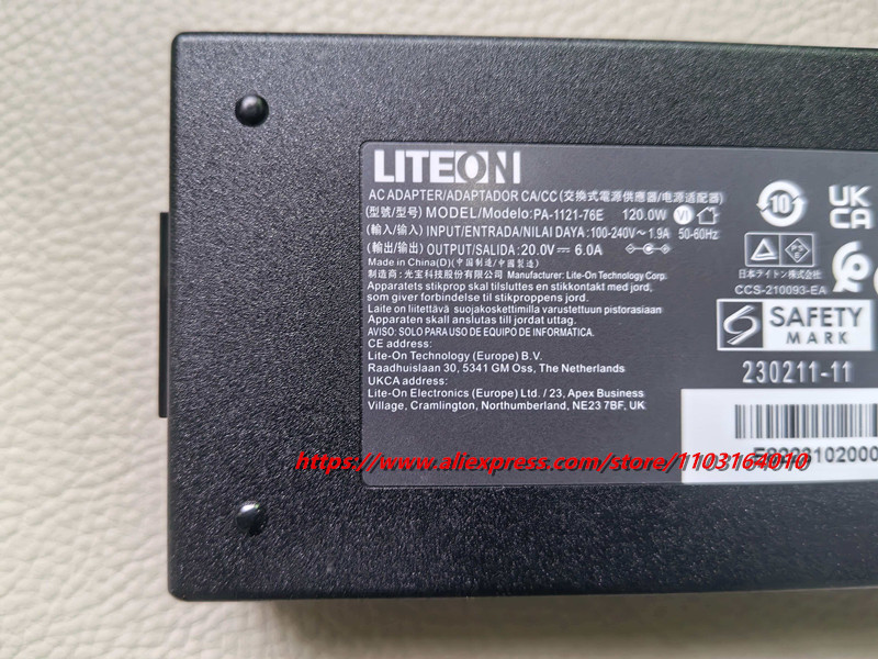 Original 20V 6A PA-1121-76E AC – Laptop Charger Bewertung und Preis