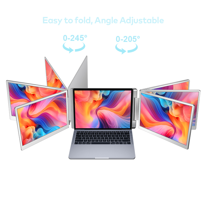 Tragbarer LCD-Monitor mit zwei – Laptop Stand Bewertung und Preis
