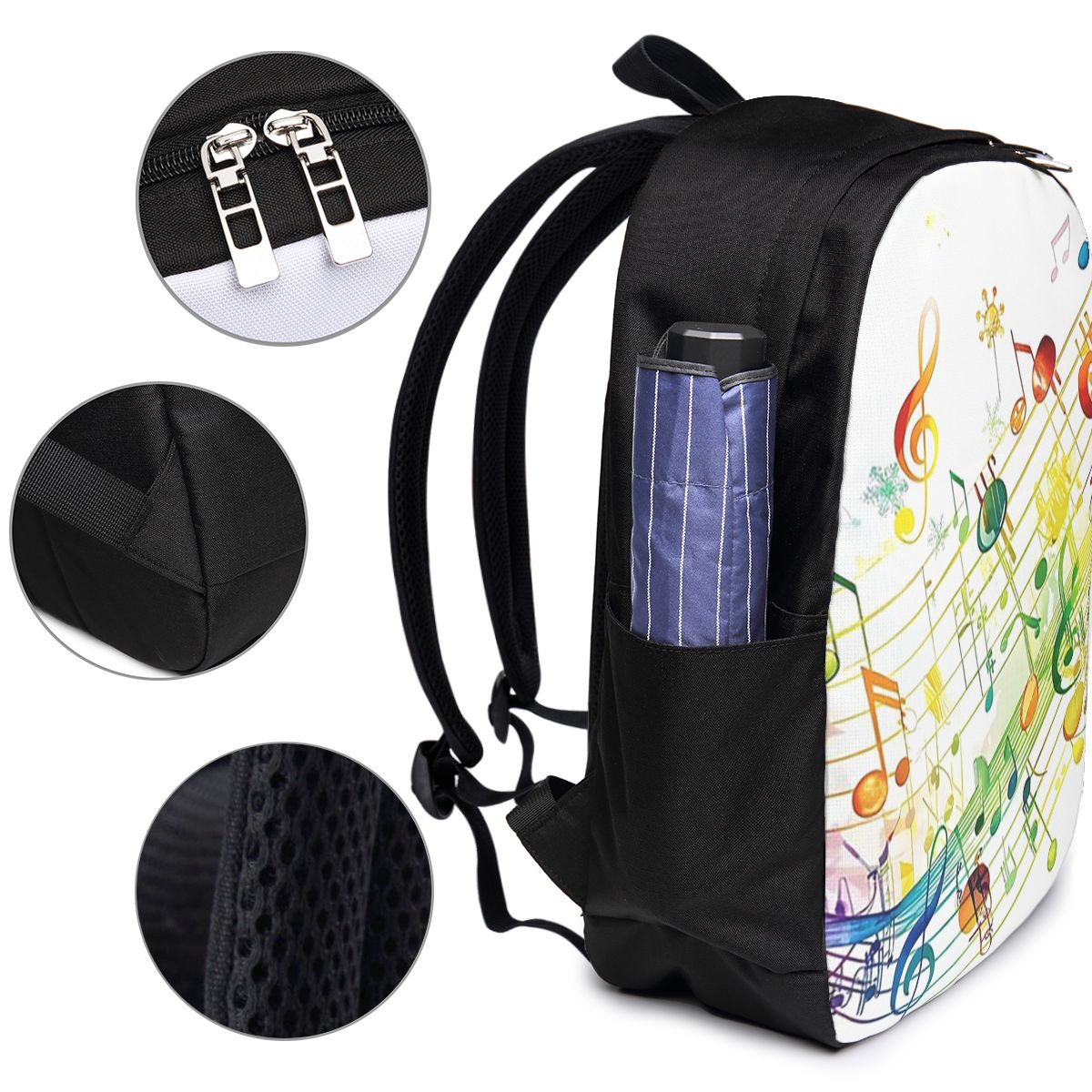 Abstrakte Klaviertasten mit Mu – Laptop Bag Bewertung und Preis