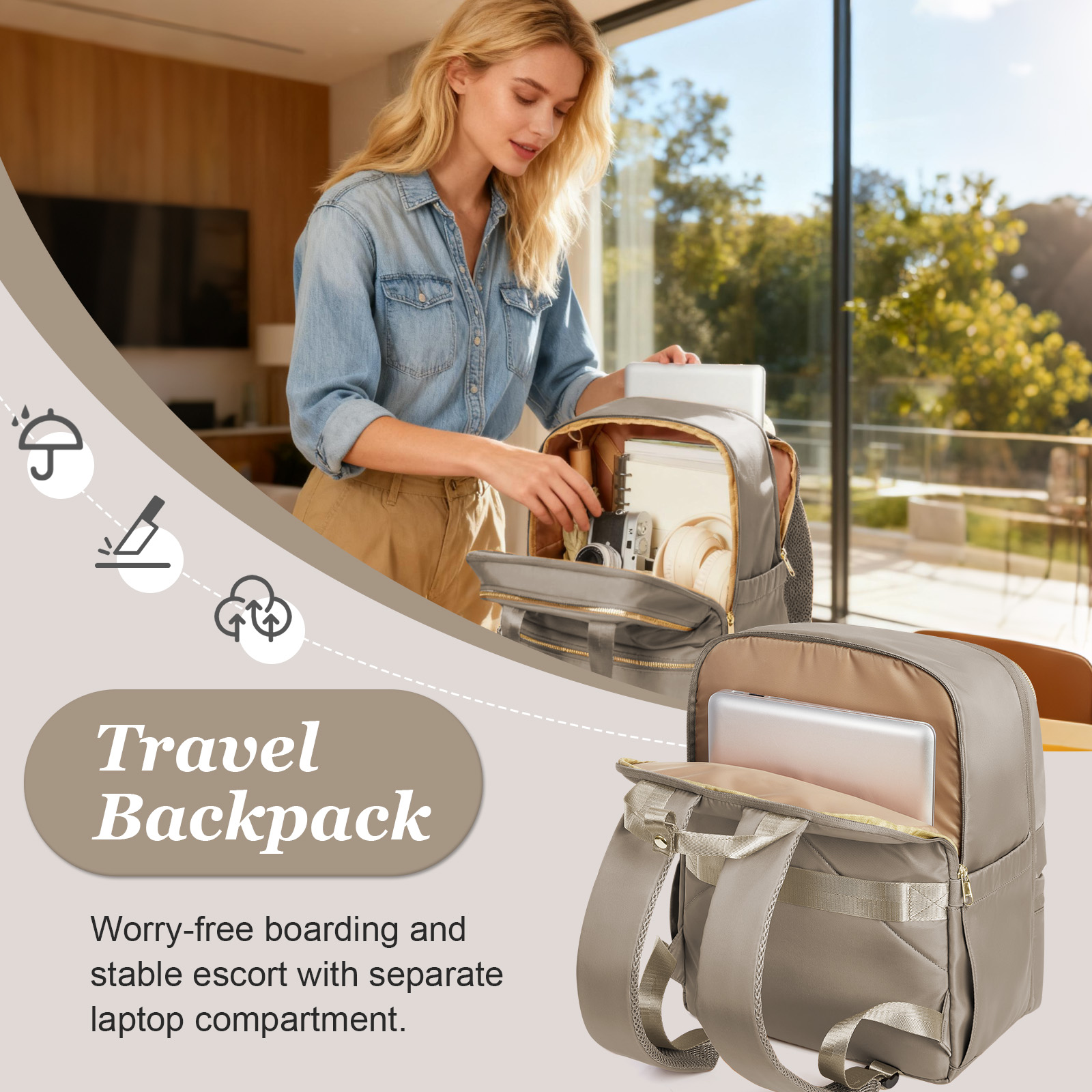 Ryanair 40x30x20 Reiserucksack – Laptop Original Accessories Bewertung und Preis