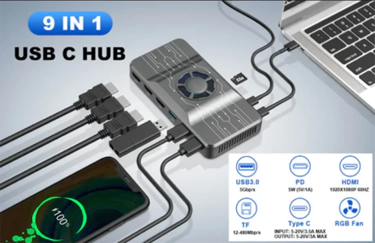 OFIYAA USB 3.0 Dockingstation  – Usb Hub Bewertung und Preis