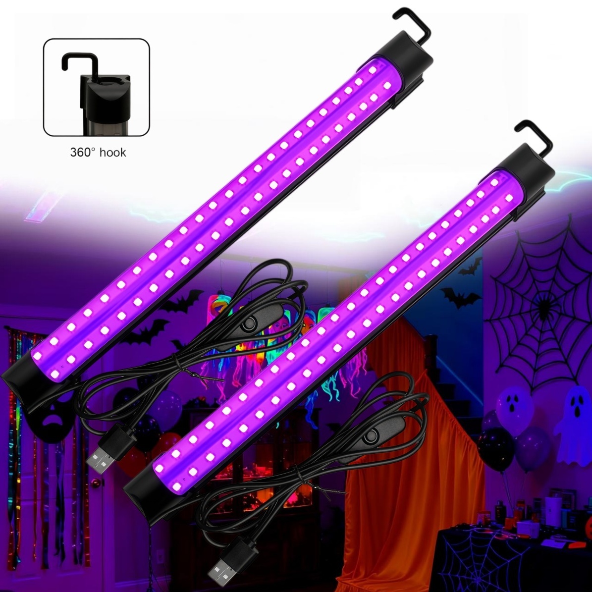 Schwarzlicht-Röhre 5W/10W USB- – Usb Hub Bewertung und Preis