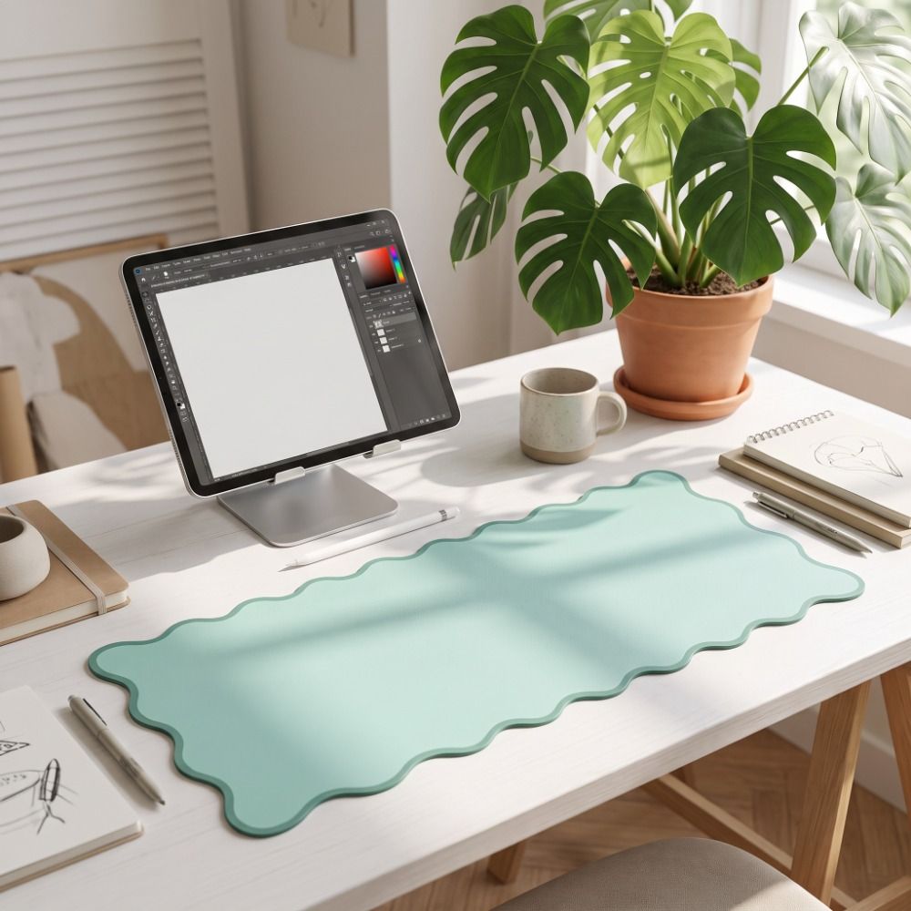 Süße PU-Leder-Schreibtischunte – Keyboard Cover Bewertung und Preis