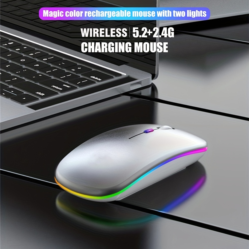 Drahtlose Maus RGB Wiederaufla – Laptop Mouse Bewertung und Preis