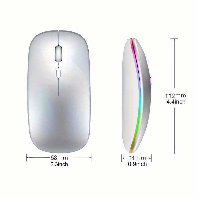 Drahtlose Maus RGB Wiederaufla – Laptop Mouse Bewertung und Preis