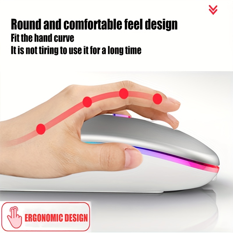 Drahtlose Maus RGB Wiederaufla – Laptop Mouse Bewertung und Preis