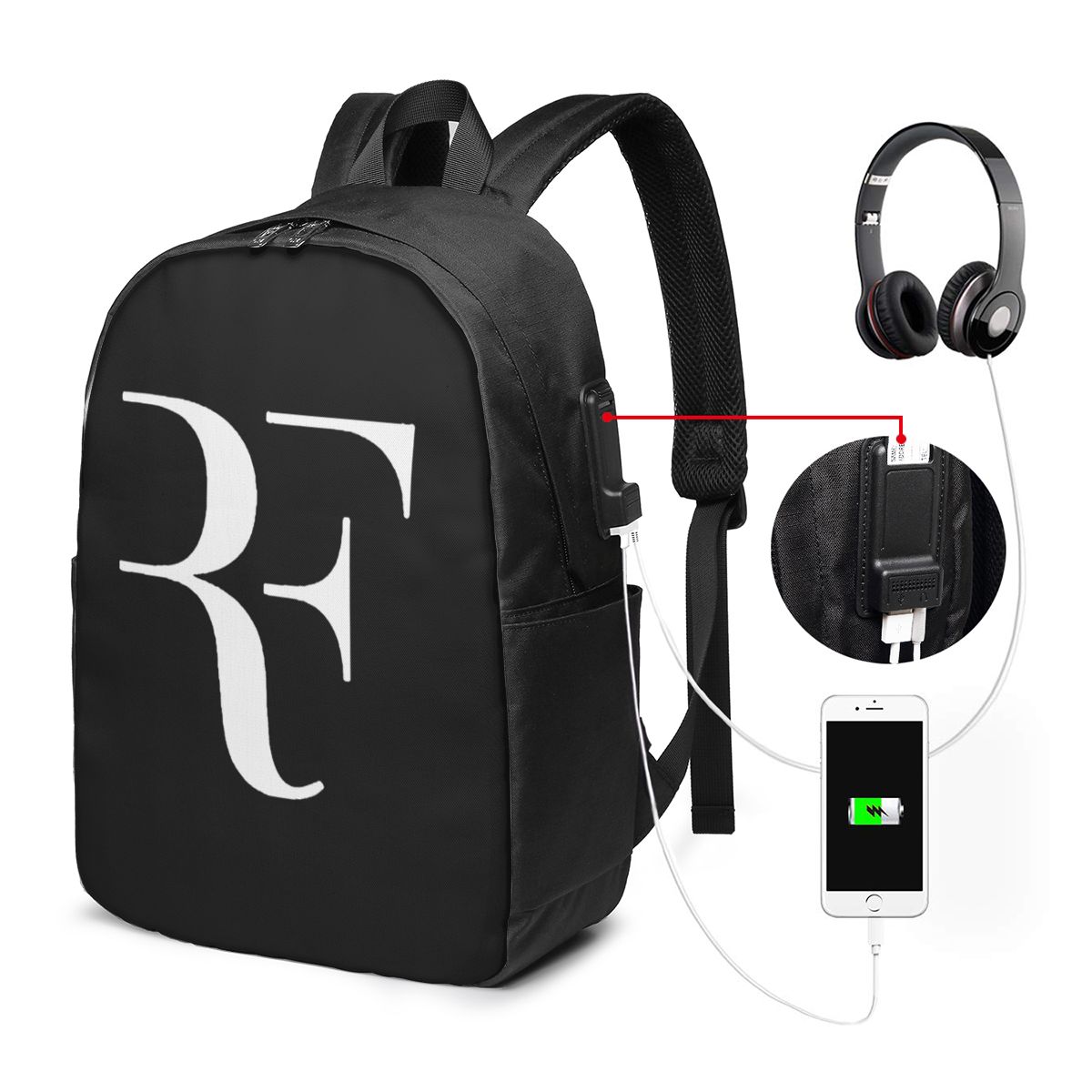 Roger Federer Rucksack, Reiset – Laptop Original Accessories Bewertung und Preis