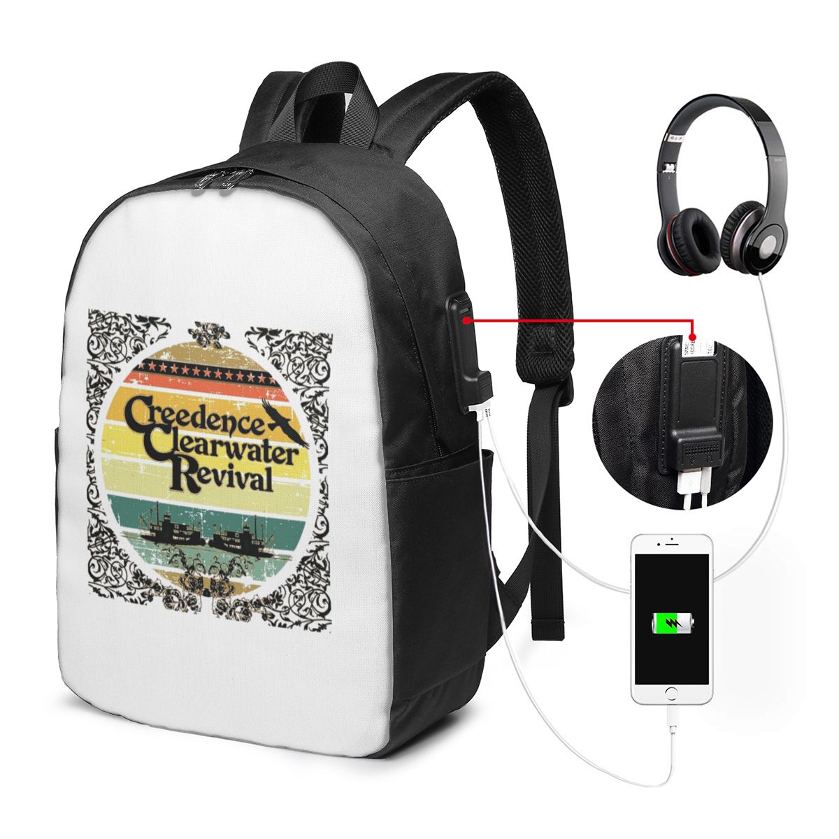 Creedence Clearwater Revival R – Laptop Bag Bewertung und Preis
