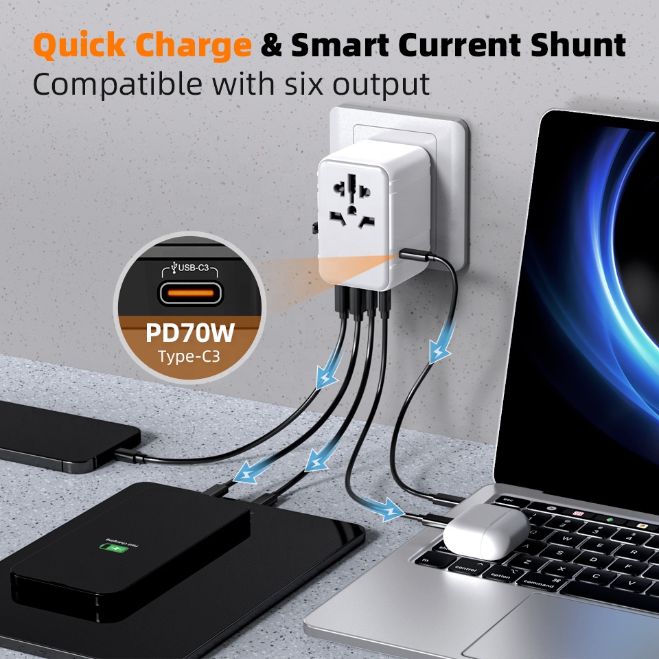 Universeller Weltweiter Wandst – Laptop Charger Bewertung und Preis