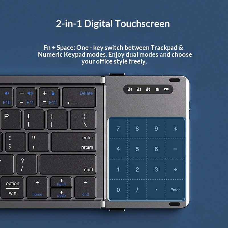 Mengzu Tri Fold kabellose Blue – Laptop Mouse Bewertung und Preis