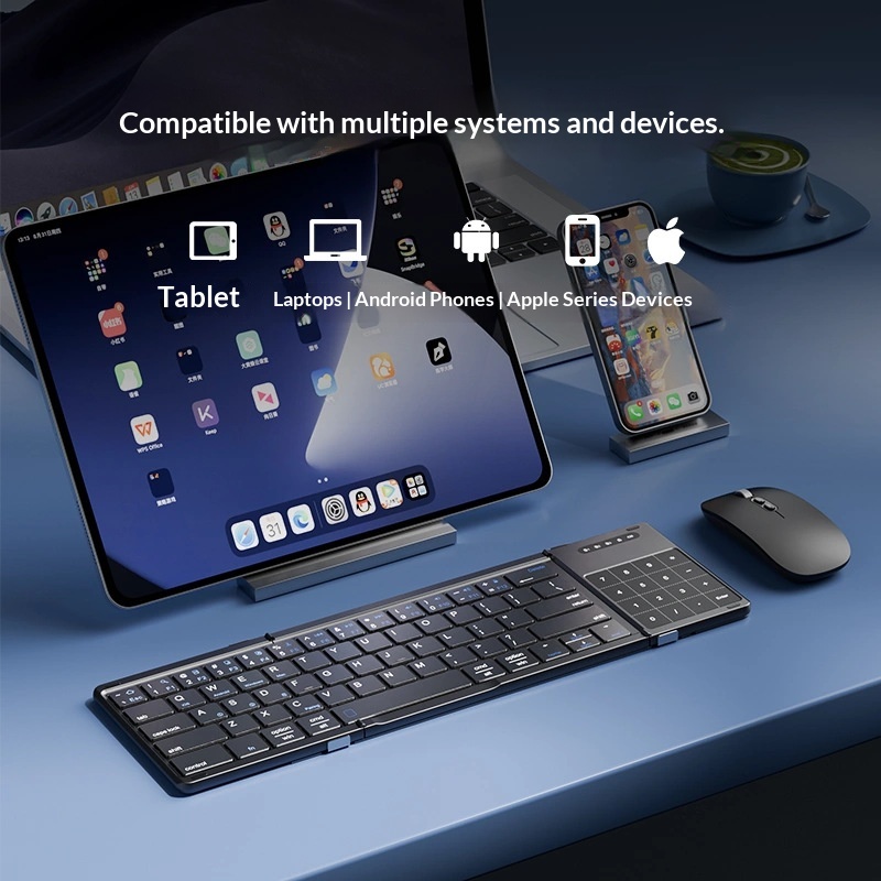 Mengzu Tri Fold kabellose Blue – Laptop Mouse Bewertung und Preis