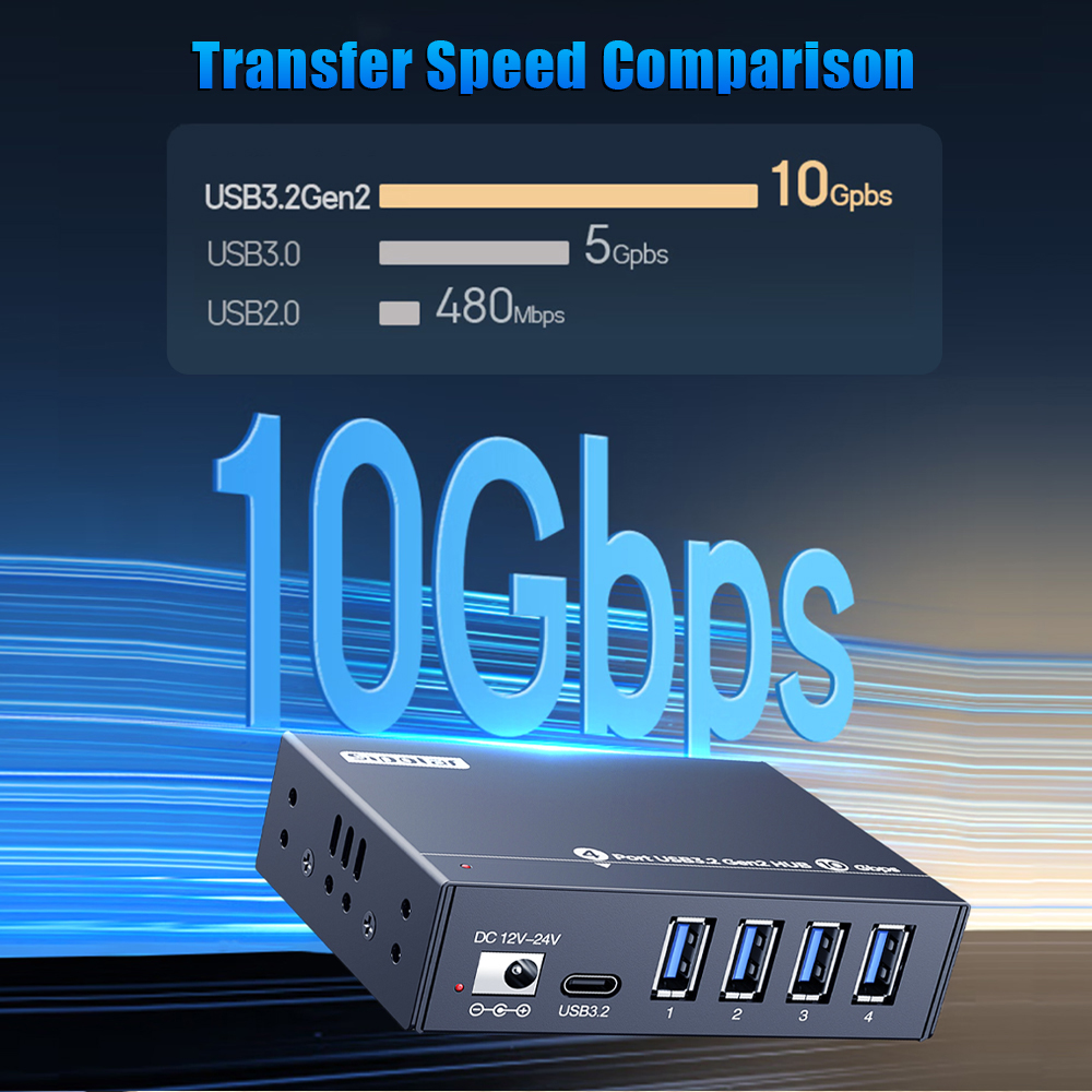 A-4U32M1 4-Port USB 3.0 Hub 10 – Usb Hub Bewertung und Preis