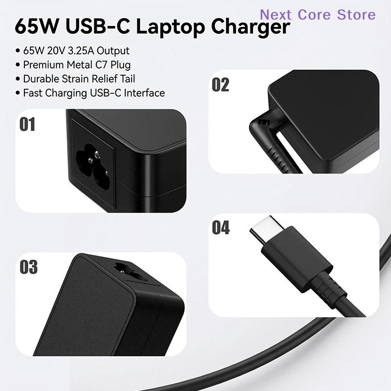 [NC]1 Stück 20v3.25a 65w Typ-C – Laptop Charger Bewertung und Preis