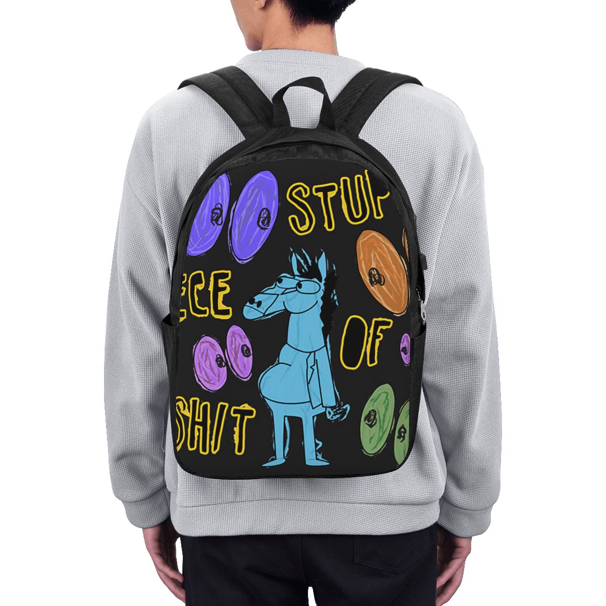 Cartoon Bojack Horseman Stupid – Laptop Bag Bewertung und Preis
